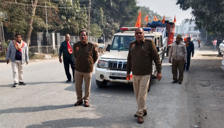 गणतंत्रता दिवस पर सुरक्षा के मद्देनजर थाना मेट्रो पुलिस टीम ने बम डिस्पोजल, डॉग स्क्वायड और सी आई एस एफ की टीम के साथ मिलकर नीलम अजरौंदा, बाटा व राजा नाहर सिंह बल्लबगढ़ मेट्रो स्टेशनों व पार्किंग में करी चेकिंग