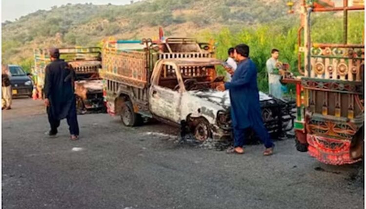 Passenger van attacked in Pakistan, 38 killed
