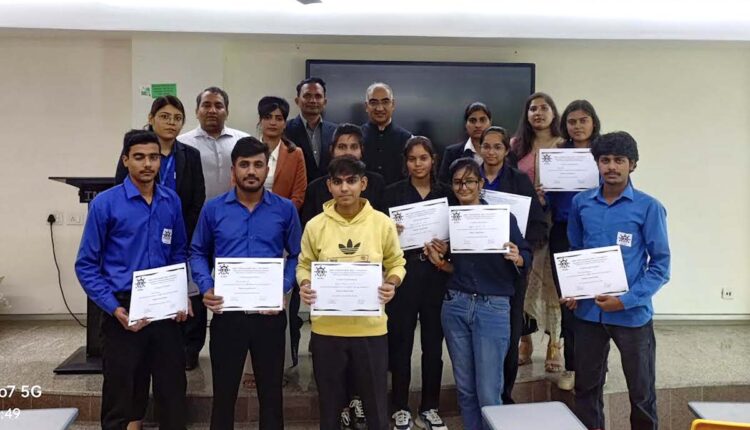 Constitution Day celebrated in Shri Vishwakarma Kaushal University
