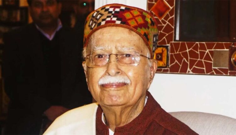 Lal Krishna Advani admitted in ICU, condition stable