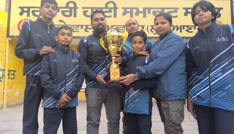 68th National School Games Karate Championship Under 14, Boys and Girls organized in Ludhiana