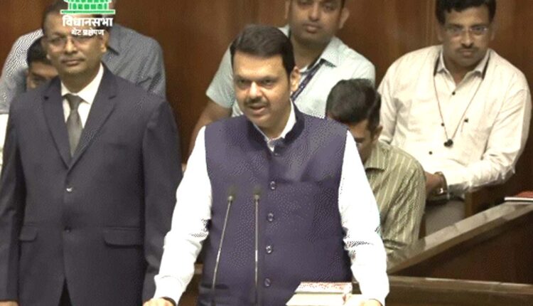 Opposition MLAs walk out from oath in Maharashtra Assembly
