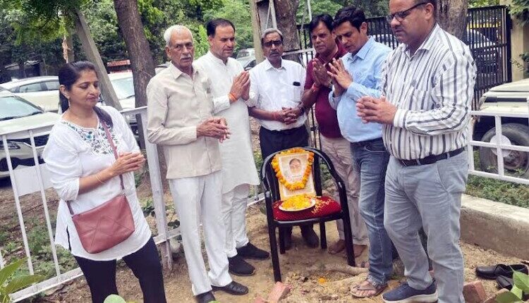 Planting Triveni is the true tribute to a social worker: Vimal Khandelwal