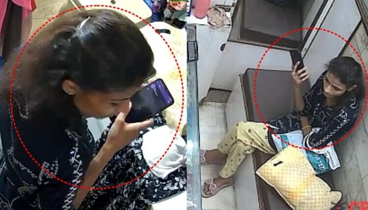 A young woman is active in the Old Faridabad market, targeting shopkeepers with fake UPI payments.