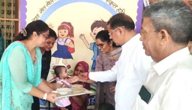 Anganwadi Centre will become a strong base for nutrition and education of children: Rajesh Nagar