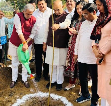 Planting trees is gratitude towards nature and responsibility for a green future: Krishan Pal Gurjar