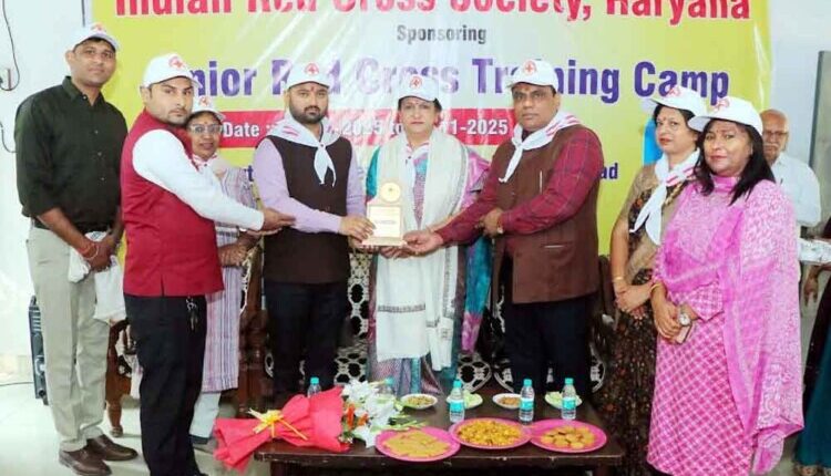 Five-day district level Junior Red Cross training camp begins