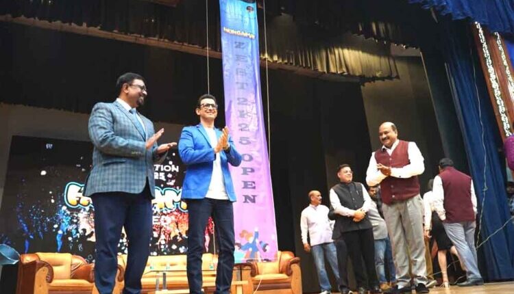 Actor Sharman Joshi inaugurates Zest Hungama 2025 at Lingaya's Vidyapeeth