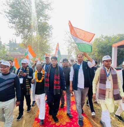 “The Vande Sardar Ekta Padyatra received immense public support in every village on the first day.”