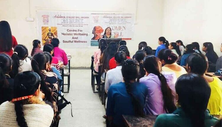 Breast cancer awareness program organized at Aggarwal College, Ballabhgarh