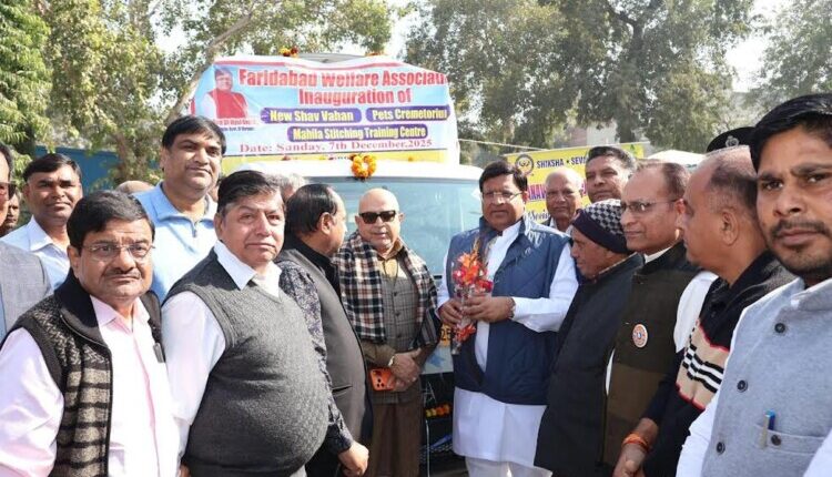 The first CNG-based animal crematorium has been built in Faridabad, which will become an inspiration for the entire country: Vipul Goyal