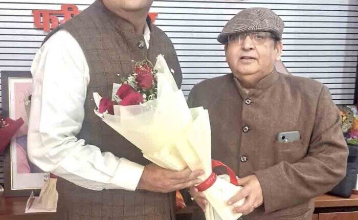 BJP Faridabad expresses confidence: Ashwani Gulati given the responsibility of district convener for the third time.