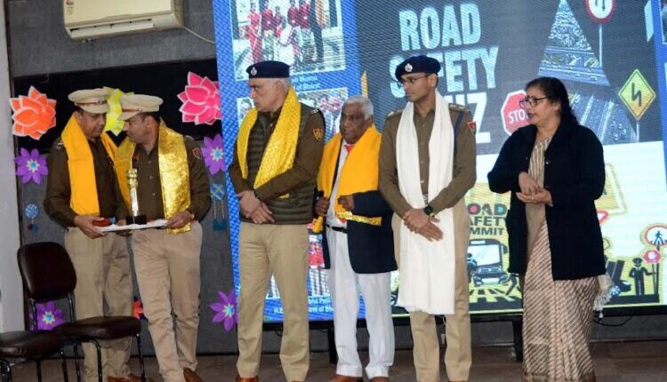The third phase of the road safety quiz competition 2025-26 was successfully organized.