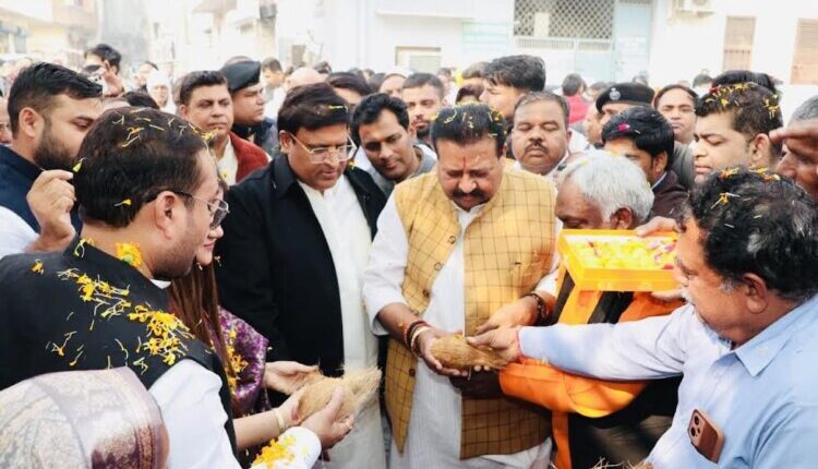 Roadmap prepared for the overall development of Old Faridabad: Cabinet Minister Vipul Goel