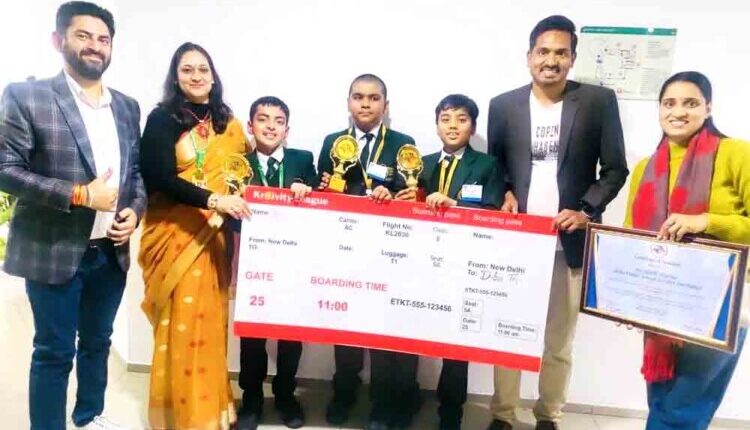 DPS Greater Faridabad shines at IIT Delhi, delivering a stellar performance in the Creative League finals.