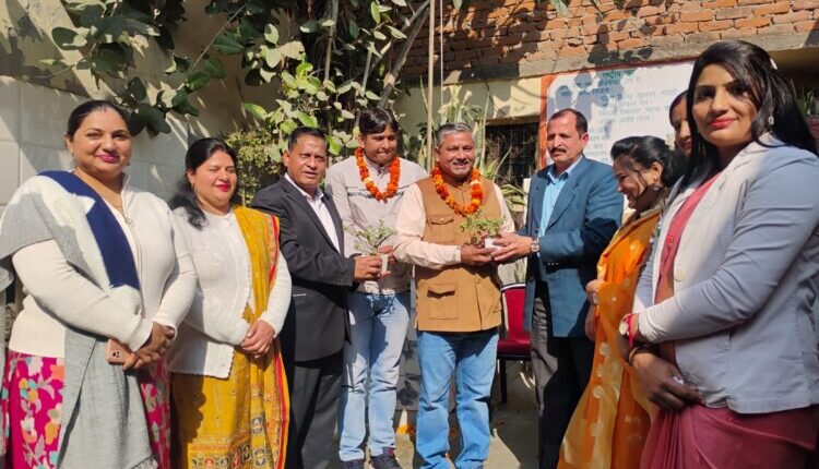 77th Republic Day celebrated at Government Primary School Millhard, Faridabad