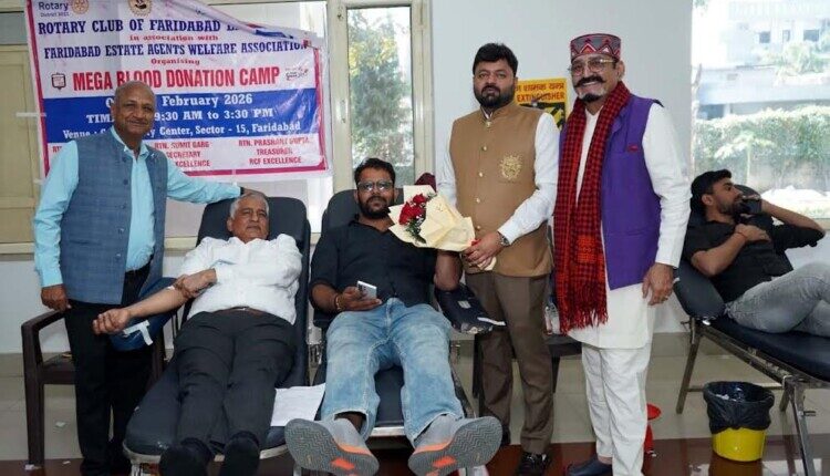 Blood donation can save the life of an injured person: Akash Gupta