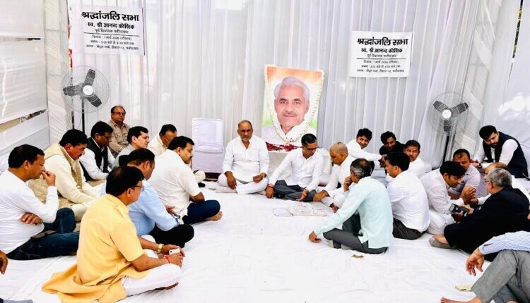 Anand Kaushik's death has dealt a severe blow to Haryana politics: Vijay Pratap