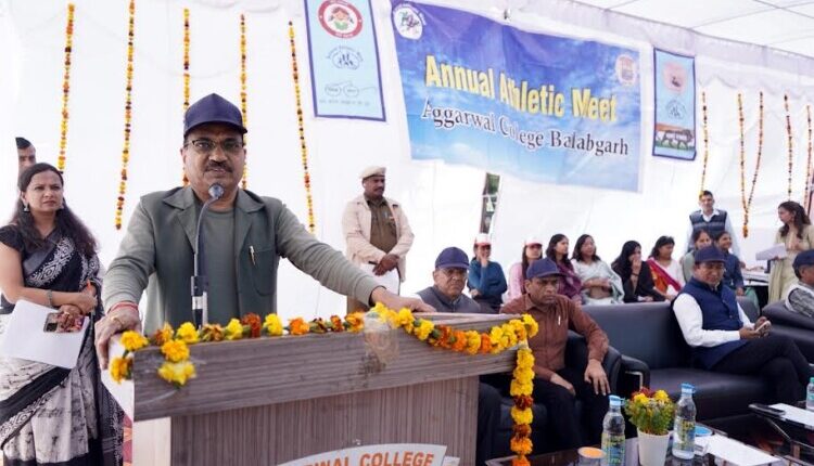 54th two-day athletic meet begins at Aggarwal College