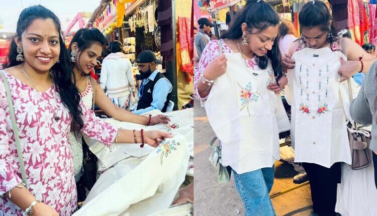 The Surajkund Self-Reliant Crafts Fair witnessed a huge turnout over the weekend, with tourists shopping in abundance.