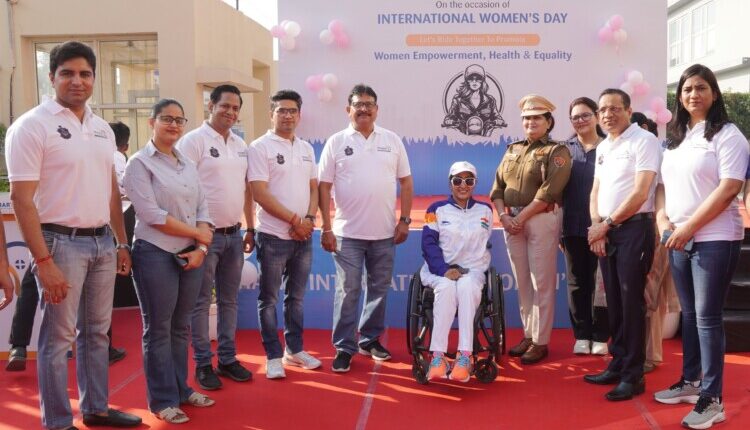 Yatharth Super Speciality Hospital Sector-20 Faridabad successfully organised Women Bikers Rally to promote women empowerment.