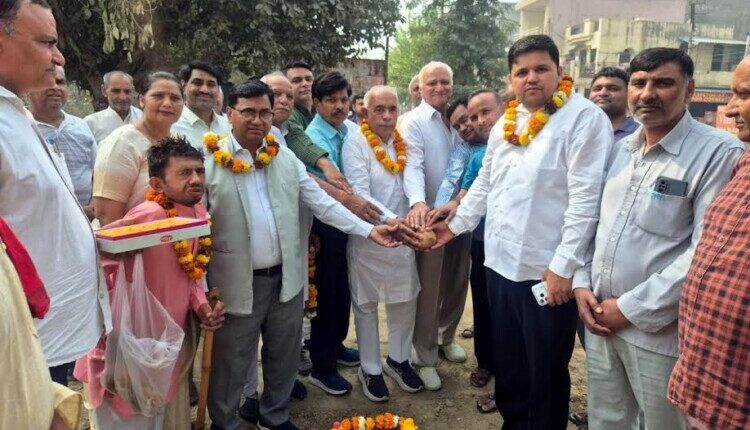 Development work going on at war footing in the entire Ballabhgarh area: Tipper Chand Sharma