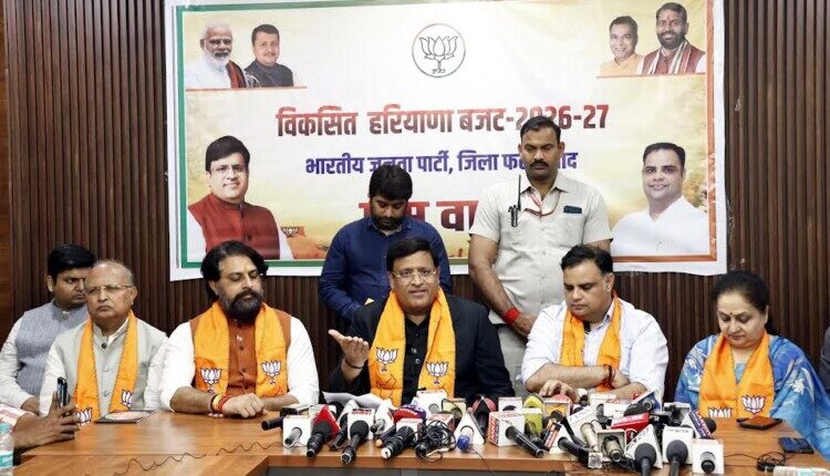 Deputy Chief Minister's budget is in favour of the people of Haryana: Vipul Goyal