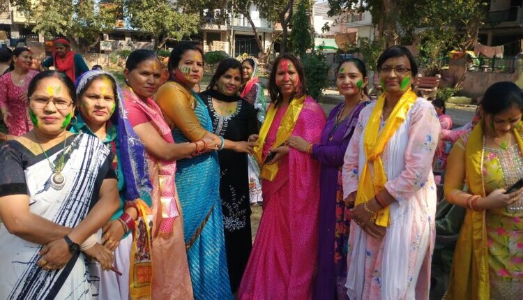 Holi Milan Celebration of BJP Mahila Morcha Palwal