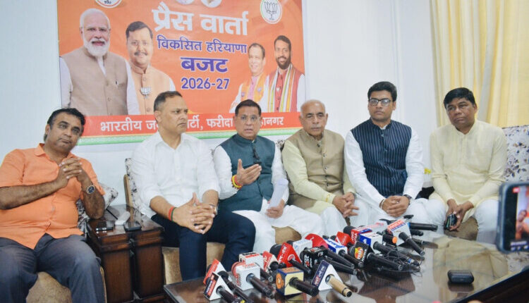 The budget is for the bright future of Haryana: Rajesh Nagar