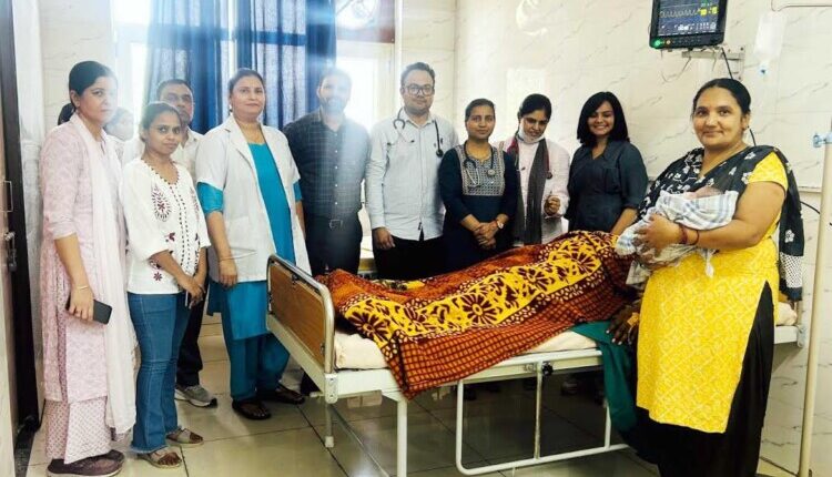 Caesarean delivery facility started in UHC, first operation successful