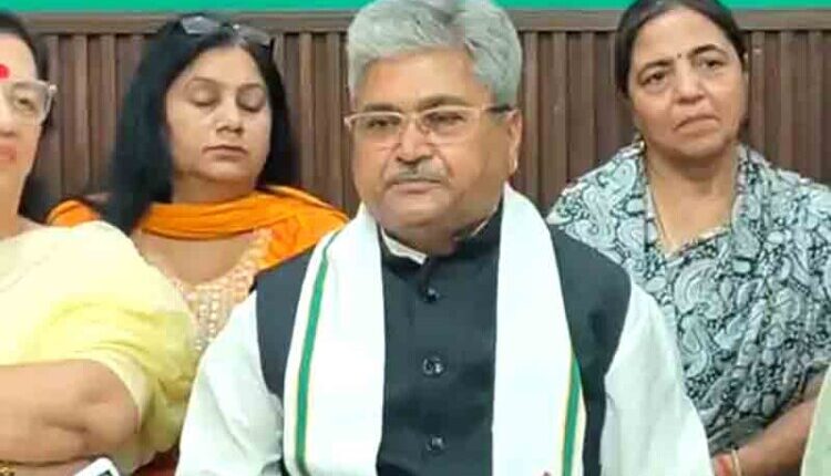 Former Rajya Sabha MP targeted the opposition in Faridabad.