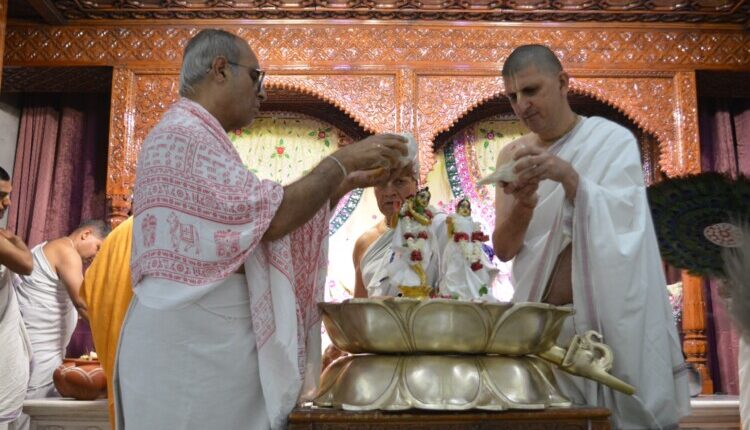 Grand celebration of Narasimha Chaturdashi at ISKCON Temple, Faridabad