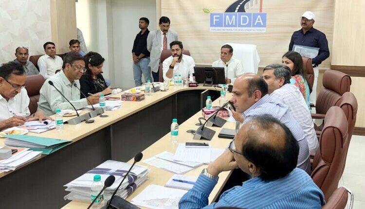 Minister Rajesh Nagar reprimanded officials for development and waterlogging in the area before the monsoon.