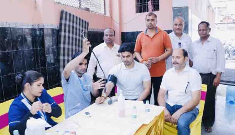 Health check-up camp organised by Shri Shyam Baba Seva Trust Regd Ballabhgarh