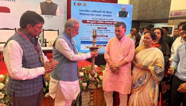 Modi government has provided a strong base of social security to the workers: Krishna Pal Gurjar