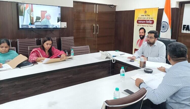 Divisional Commissioner Sanjay Joon reviewed pending mutation and demarcation cases.