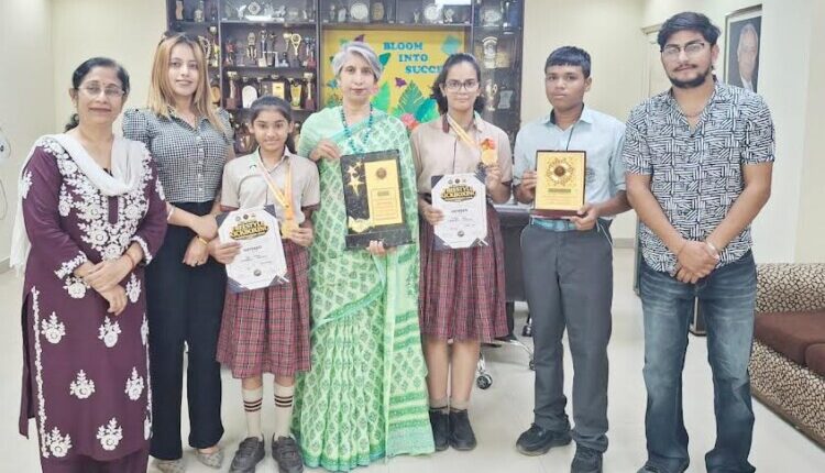 Faridabad players won gold in All India Kickboxing Championship