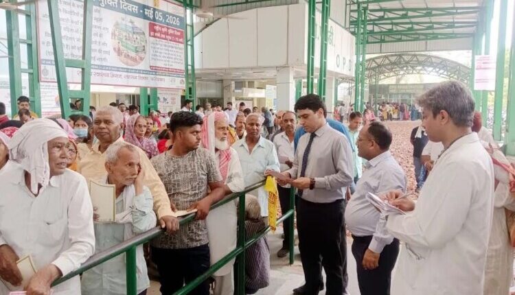 Haryana Health Department Director Dr. Brahm Deep inspected the hospitals.