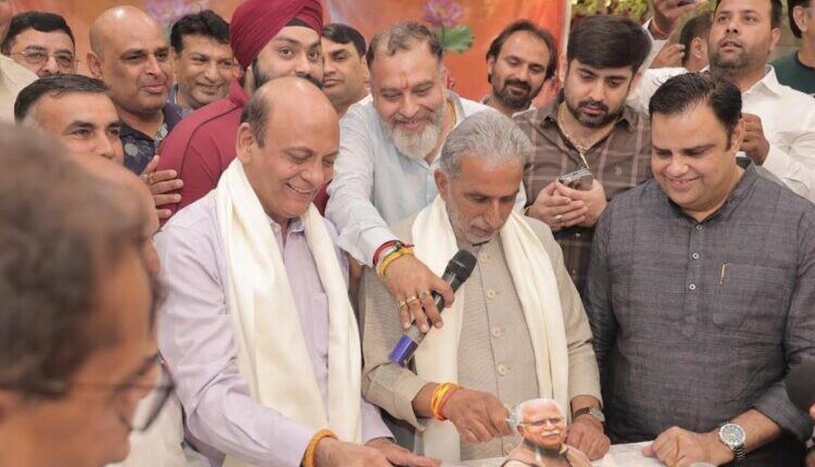 Manohar Lal's 'no slip, no expenditure' policy has changed the future of Haryana's youth: Krishan Pal Gurjar