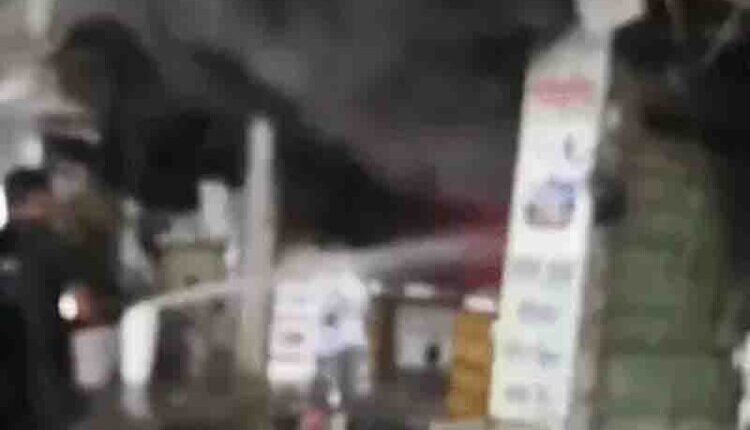 Fire breaks out in electronics showroom in Faridabad; goods worth lakhs gutted