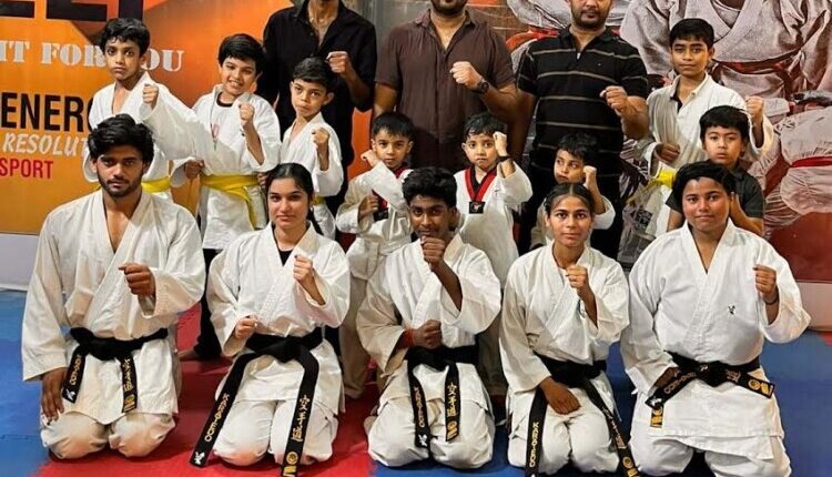 Many players have achieved black belt in martial arts.