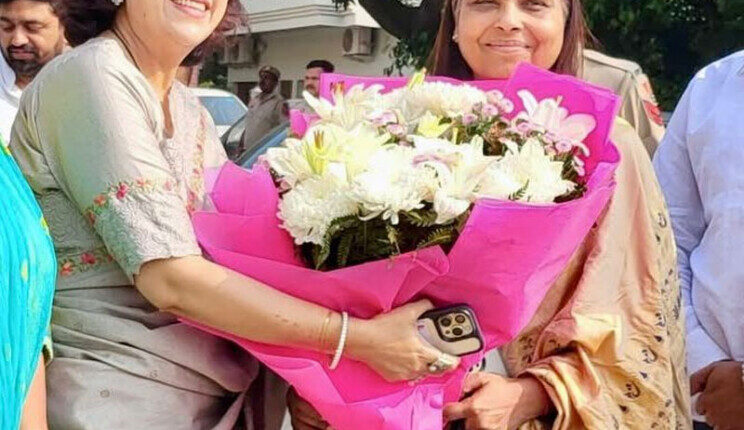 Former spokesperson Ranjita Mehta congratulated the newly appointed Haryana BJP State President.