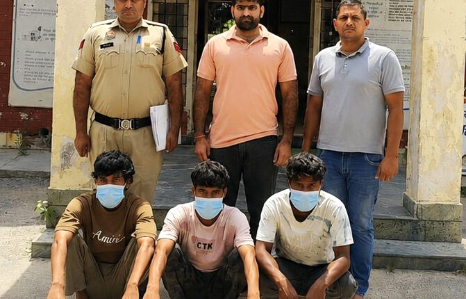 Three accused arrested for swindling ₹15 lakh via gaming after befriending victim on Facebook.