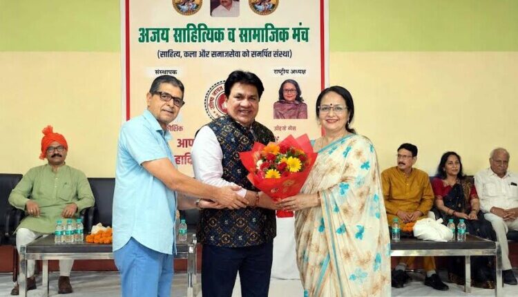 Grand literary festival successfully organized in Faridabad; the day resonated with the spirit of literature and creativity.