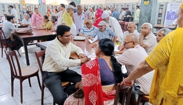 Accord Hospital organized a health check-up camp; 400 patients underwent examinations.