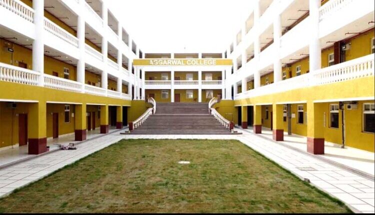 Launch of scholarship schemes and admission promotion program at Aggarwal College, Ballabhgarh