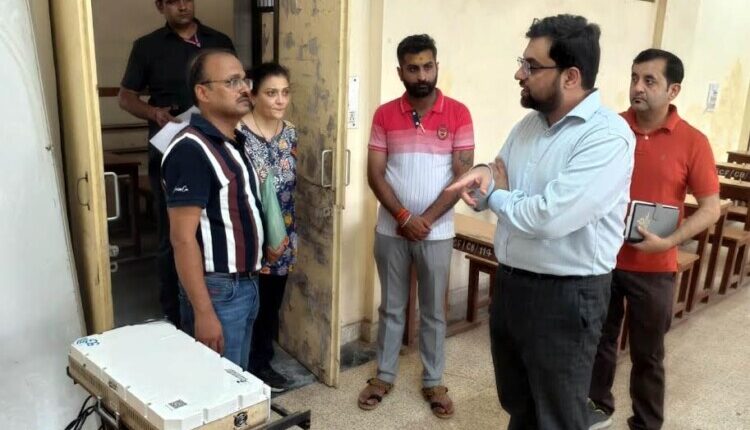 Comprehensive preparations by the district administration for the successful and fair conduct of the NEET re-examination (2026).