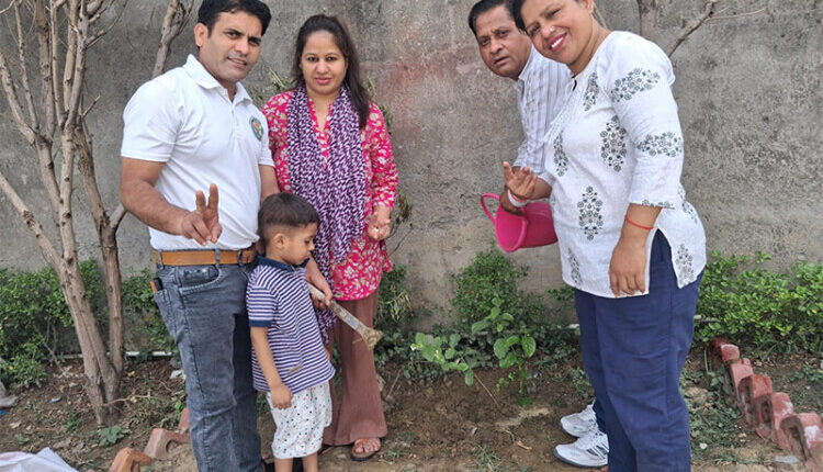 विश्व पर्यावरण दिवस पर प्रगति पथ फाउंडेशन ने किया पौधारोपण