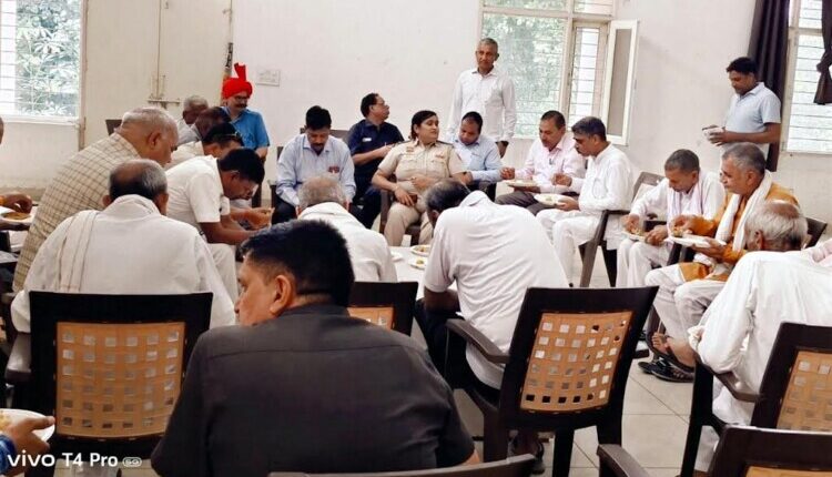 Interactive session held with retired police officers and personnel.