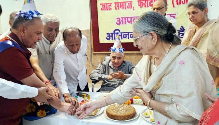H. S. Malik celebrated his birthday simply by planting a sapling.